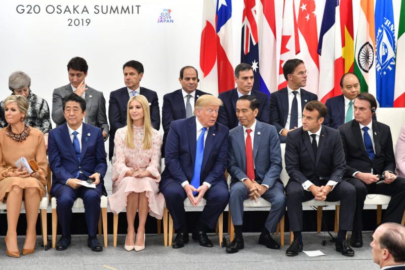Sejumlah Kepala Negara yang tergabung dalam  Presidensi Group of Twenty (G20) 