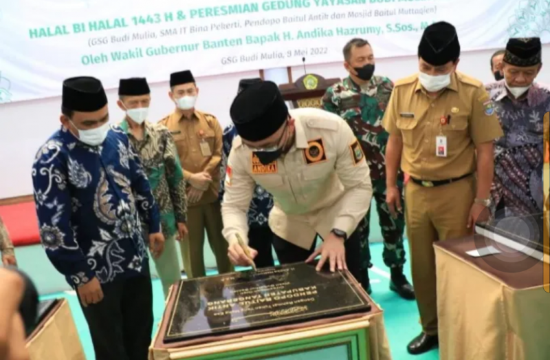 Wagub di Dampingi Sekda Resmikan Masjid dan Prasarana Yayasan Budi Mulya 1 Wagub di Dampingi Sekda Resmikan Masjid dan Prasarana Yayasan Budi Mulya | Pristiwa News | Pristiwa.com